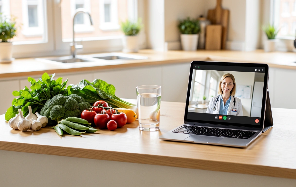 Online Ernährungsberatung Setup
